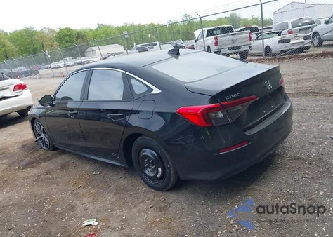 2024 Honda Civic Touring из США, поврежденный, VIN 2HGFE1F91RH329405